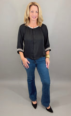 Sutton Blouse (black)