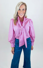 Stripe a Pose Top