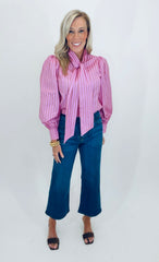 Stripe a Pose Top