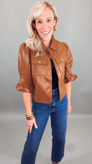 Cognac Code Jacket