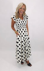 Dot Dot Maxi Dress