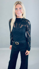 Sheer Confidence Top