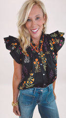 Meadow Muse Top (black)