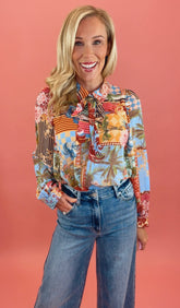 Artful Escape Blouse