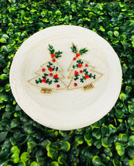 Holly & Glimmer Tree Earrings