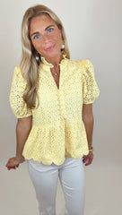 Charm Theory Top (yellow)