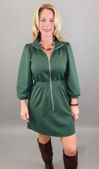 City Stroll Dress (green)
