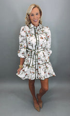 Garden Circuit Dress (ecru)