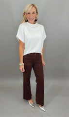Espresso Patch Pocket Jean
