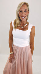 Twice as Nice Top (white)