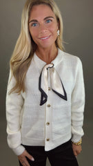 Paris Lane Cardigan (cream)