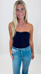 Big Deal Bow Top (black)