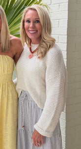 Easy Living Sweater (ivory)