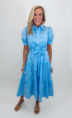 Stripe Right Midi