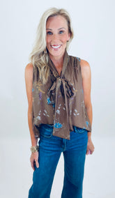 Modern Romance Top (brown)