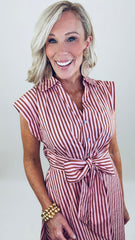Stripe Appeal Dress