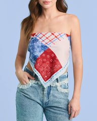 America 250 Patchwork Scarf