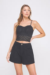 Lace Encounter Bralette (black)