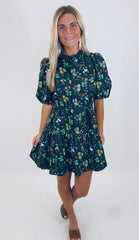 Wildflower Grove Dress (black)
