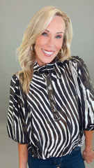 Cosmopolitan Blouse (black)