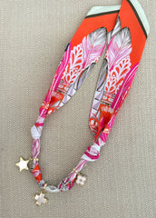 Wild Grace Trio Scarf Necklace