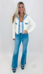 Indigo Prep Jacket (cream)