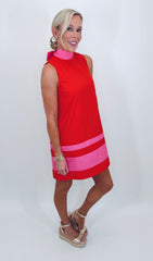 Tied & True Dress (red)