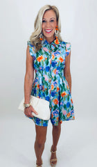 Datebook Darling Dress (blue)