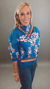 Desert Bloom Sweater