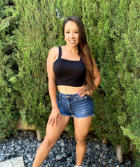 Seamless Wide Band Top
