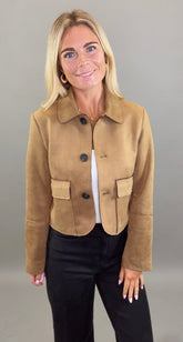 The Crosby Jacket (lt brown)