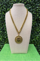 Love Each Other More Coin Necklace
