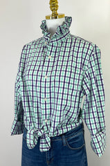 Second Story Shirt (BRep/PurGrn/M)