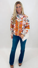 Bloom Street Blouse (ivory)