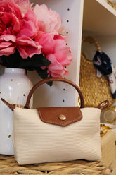Jet Set Mini Straw Bag