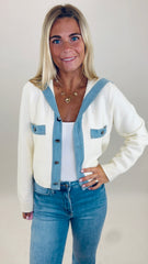 Indigo Prep Jacket (cream)