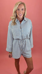 Well Played Stripe Romper