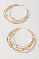 Layered C Hoop