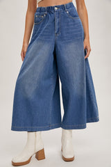 The Denim Culotte (med denim)