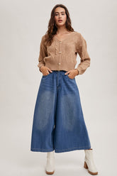 The Denim Culotte (med denim)