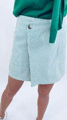 All Set Stripe Skort