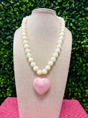 Coastal Crush Heart Necklace