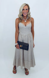 Basque Beauty Dress (brown)