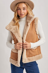 Chalet Side Vest (tan)