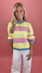 Saltwater Stroll Sweater (pink)