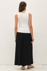 Modern Knit Tank (white)