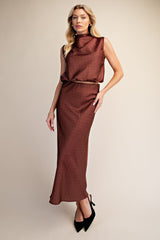 Second Glance Skirt (mocha)