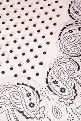 Paisley & Polka Bandana