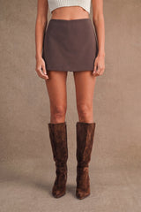 Mocha Mood Skort