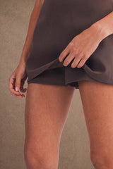 Mocha Mood Skort